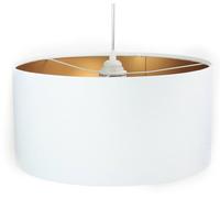 Suspension luminaire Salina Maco Design, dimmable, blanc, Salon / Salle à manger, Textile / Tissu / Soie, Moderne, Suspension en Tissu