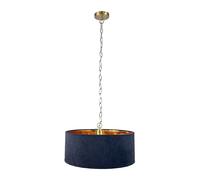 Suspension, luminaire suspendu, lampe à pendaison, abat-jour en tissu