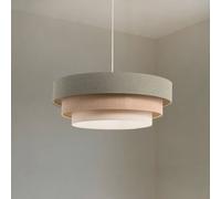 Suspension luminaire Triniti Maco Design, dimmable, vert, Salon / Salle à manger, Textile / Tissu / Soie, Suspension en Tissu