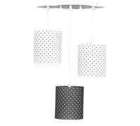 Suspension lumineuse en coton - chao chao blanc TU