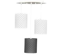 Suspension lumineuse en coton - chao chao blanc TU
