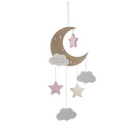 Suspension Lune rose