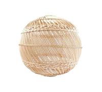 Suspension/Lustre Boule en rotin naturel ø35cm - Fabrication artisanale