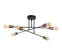 Suspension lustre D BY M.RED Black - Métal noir - Glamour - Ambiance élégante