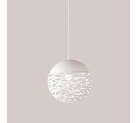 Suspension Lustre Rétro Industriel Suspension, Lustre Noir en Métal Suspension Lampe Abat-Jour Luminaire Cage Filaire Abat-Jour Couvercle De Lampe Base pour Salon Salle À Manger Bar D