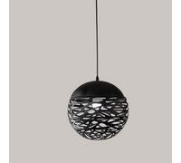 Suspension Lustre Rétro Industriel Suspension, Lustre Noir en Métal Suspension Lampe Abat-Jour Luminaire Cage Filaire Abat-Jour Couvercle De Lampe Base pour Salon Salle À Manger Bar D