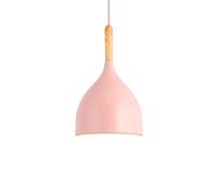 Suspension Mac Moderne en Bois, Abat-Jour Minimaliste en Fer forgé, luminaire décoratif d'intérieur, idéal pour Un Balcon, Un Bar, Une Cuisine, Une Salle à Manger ou Un Salon.