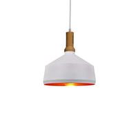 Suspension Macaron Multicolore en métal pour Table à Manger, café, éclairage de Plafond à tête Unique, luminaire Suspendu pour îlot de Cuisine, Salon, E27/E26, Noir
