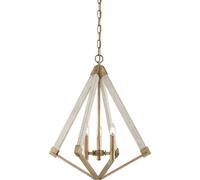 Suspension MADEA Laiton 4-flmg Ø49cm Réglable Moderne Salle À Manger Salon