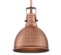 Suspension Madras Cuivre Martelé 1 Ampoule Westinghouse