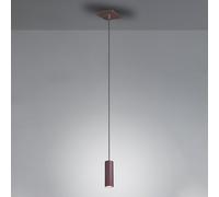 Suspension Marley Brun Rouille 1 Lampe brun rouille