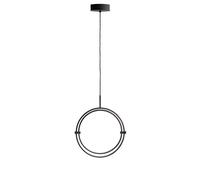 Suspension Maru Ø40 Noir Brûlé