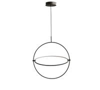 Suspension Maru Ø60 Noir Brûlé