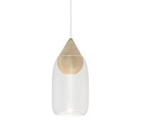 Suspension Mater Liuku en Bois de Tilleul Transparent