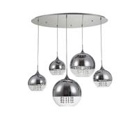 Suspension Maytoni Moderne avec Pampilles en Cristal excl. 5 X E27 60W 220v