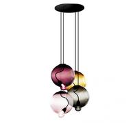 Suspension Meltdown Grape of 4 H x Ø 60x26.4cm