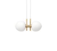 Suspension MEMOIR 120 II Laiton/Opale