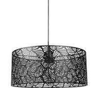 Suspension métal ajouré Calathéa noire Ostaria Noir G