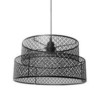 Suspension métal ajouré gigogne Aurore noir