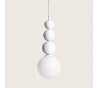 LEDKIA LIGHTING Suspension Métal Dunia Blanc