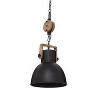 Atmosphera Suspension Silas en métal Ø23 cm noir