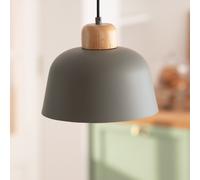 LEDKIA LIGHTING Suspension Métal et Bois Wawak