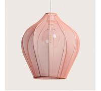 Suspension Métal et Tissu Ø400 mm Yara Rose poudré
