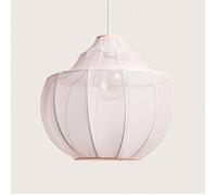 Suspension Métal et Tissu Ayla Rose pastel