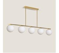 TechBrey Suspension Métal et Verre Boqor Doré Doré G