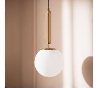 Suspension Métal et Verre Oto Doré