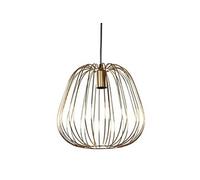 Suspension métal filaire Luciole doré