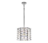 Suspension Moderne Cristal Métal Ø31Cm E27 Lampe À Pendre Table À Manger Salon