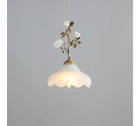 Suspension Moderne en Laiton et Cristal, Lampe de Table Artistique en Verre, Applique Murale de Style Jardin français, idéale pour la Chambre, la Salle à Manger, l'entrée, la Table de Chevet