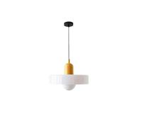Suspension Moderne en Verre dépoli Blanc, Style Nordique bohème, Style côtier, pour îlot de Cuisine, évier, plafonnier du Milieu du siècle, pour Salle à Manger, Chambre, Porche, entrée, T-256