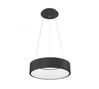 Suspension moderne - ITALUX - Chiara - Noir - 120 cm - LED intégrée - Design contemporain