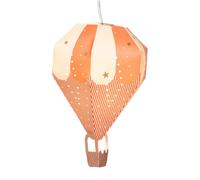 Suspension Montgolfière cirque rouge 32 cm - Amadeus