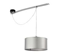 Suspension Moove canopy 350° black soft-touch Ø13.5cm