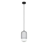 Suspension MULEGES E27 1X40W en acier noir D160mm