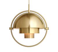 Suspension Multi-Lite Ø36cm structure laiton brass canopy HxØ 5.7x11.5cm