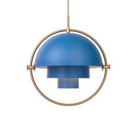 Suspension Multi-Lite Ø36cm structure laiton brass canopy HxØ 5.7x11.5cm