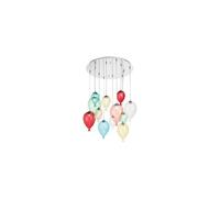 Suspension Multicouleur Clown 12 Ampoules