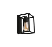 Suspension Murale Élégante Noire Métal Carrée Design Moderne Salon Lampe DAVID
