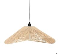 Suspension ""Myha"" D58cm beige - Atmosphera createur d'interieur