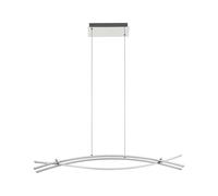 Suspension NEVADO LED 23,6W en aluminium chrome 900x80x1100mm