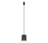 Suspension Noire Dorée Salon Métal GU10 Ø13 Cm Lampe À Suspendre Table À Manger