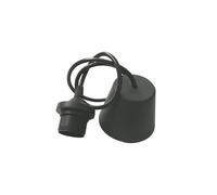 Suspension noire, max. 60 W, 1 m de câble, idéale pour l'éclairage décoratif dans les maisons et les espaces commerciaux.
