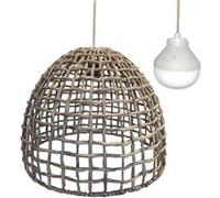 Suspension nomade AMADEO Beige Jonc de mer D50CM Beige G