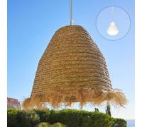 Suspension nomade BIG ANAFI NOMAD Beige Jonc de mer D100 cm Beige G