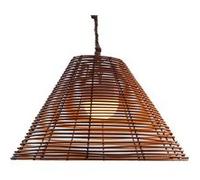 Suspension nomade FUJY Bois Poly rotin D40CM G
