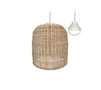 Suspension nomade GIACOMO NOMAD Beige Rotin H45cm Beige G
